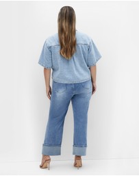 City Chic - Lanie Denim Shirt