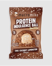 Macro Mike - Choc Coconut Lamington Protein Indulgence Ball - 12x40g