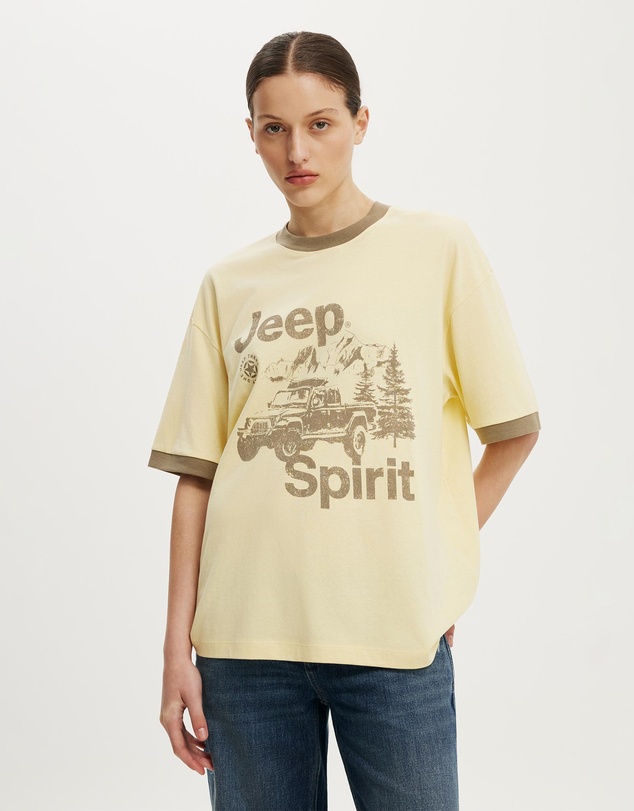 Cotton On - The Lcn Boxy Graphic Tee