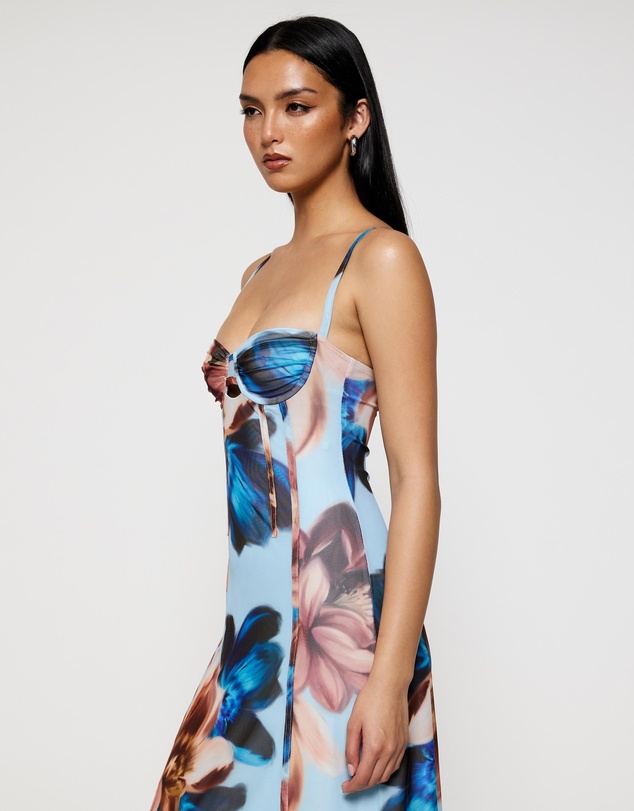 Lover - Clara Bustier Midi Dress
