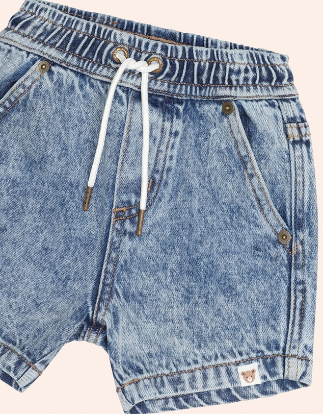 Huxbaby - Dreamy Denim Shorts - Babies-Teens