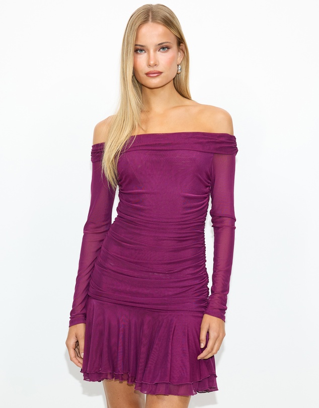 Dazie - Bellini Mesh Mini Dress