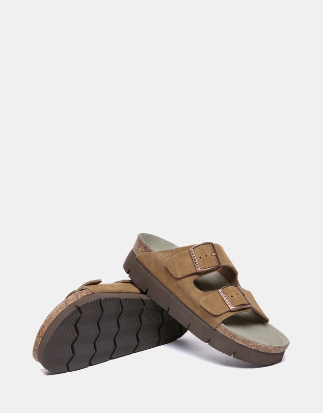 EVERAU - EverAU Ugg Sandal Platform Cow Suede Upper Sandals