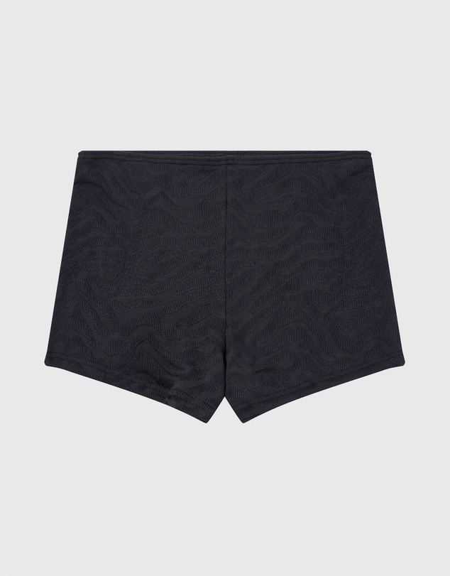 Aqua Blu Kids - Stepping Stones Black Swim Shorts