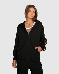 Belle & Bloom - Ready To Go Striped Sleeve Jacket