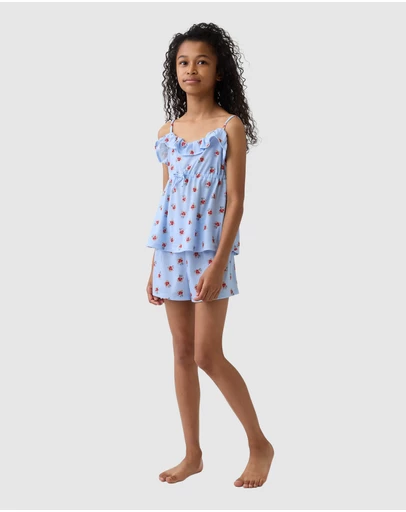 GAP - Cami and Shorts Pyjama Set - Kids-Teens