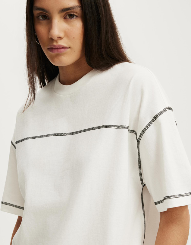 Cotton On - Boxy Short Sleeve Tee
