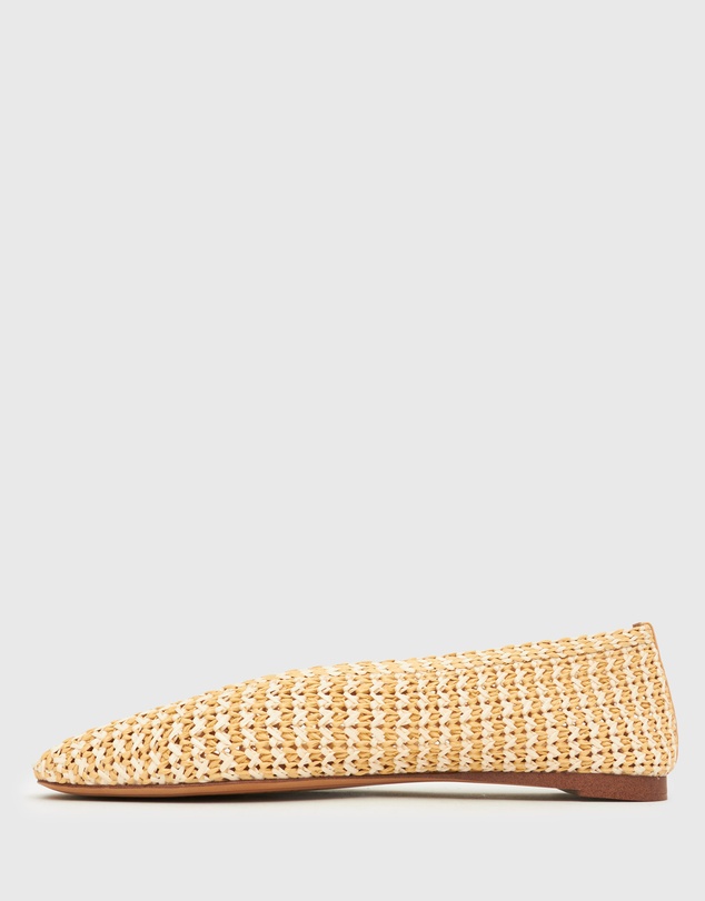 Betts - Lotus Woven Ballet Flats