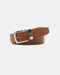 Buckle - Nile. Australian Made Full Grain Vintage Leather Belt. 38mm width.