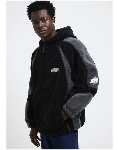 Spencer Project - Akira Sherpa Zip Jacket
