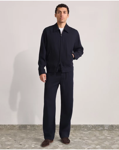 Frescobol Carioca - Luan Wood Knitted Relaxed Trousers