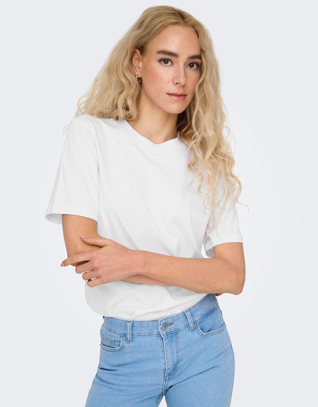 ONLY - Monja Cotton T-Shirt