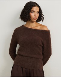 Atmos&Here - Abi Off Shoulder Sweater