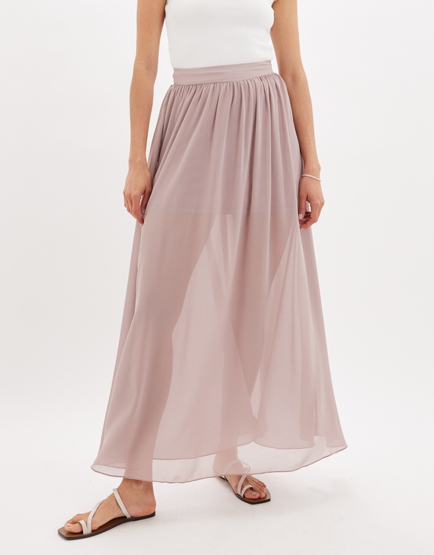 Amelius - Calliope Sheer Maxi Skirt
