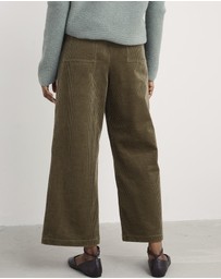 Seasalt - Seasalt Cornwall Green Asphodel Trousers