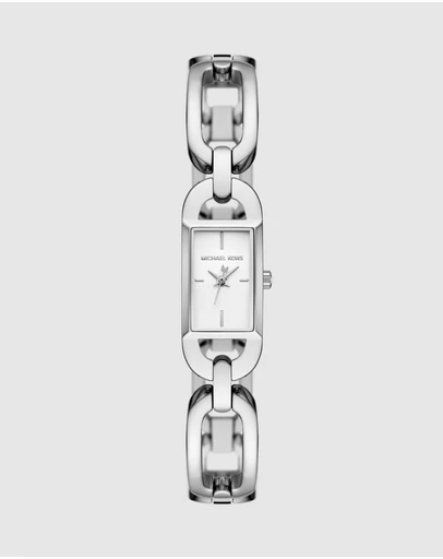 Michael Kors - Mk Empire Silver Tone Analogue Watch