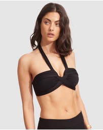 Seafolly - Halter Bandeau Bikini Top