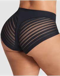 Leonisa - Lace Stripe Undetectable Seamless Shaping Brief