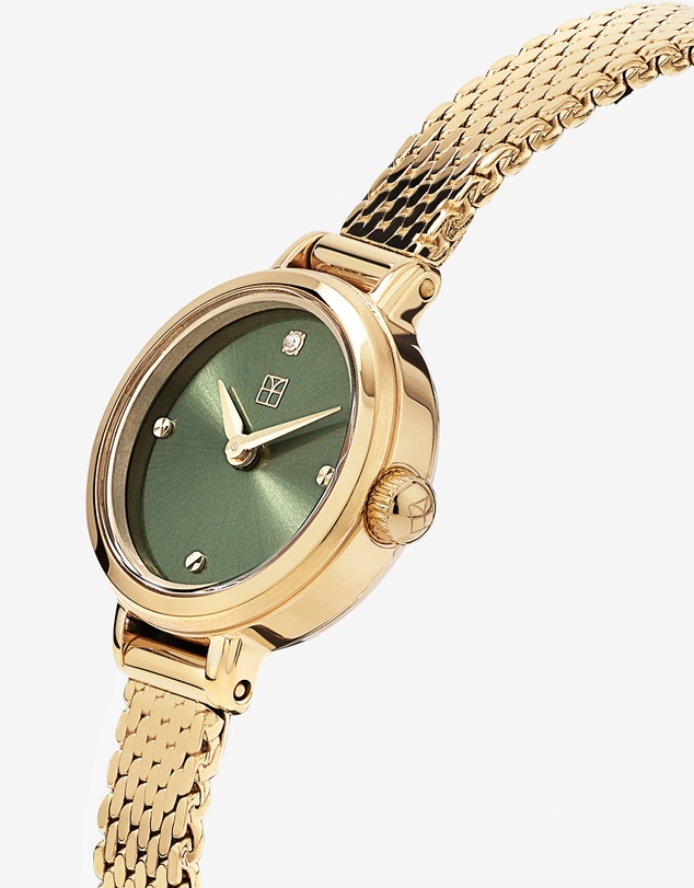 Michael Hill - Ladies 19mm Petite Watch in Gold-Tone Stainless Steel
