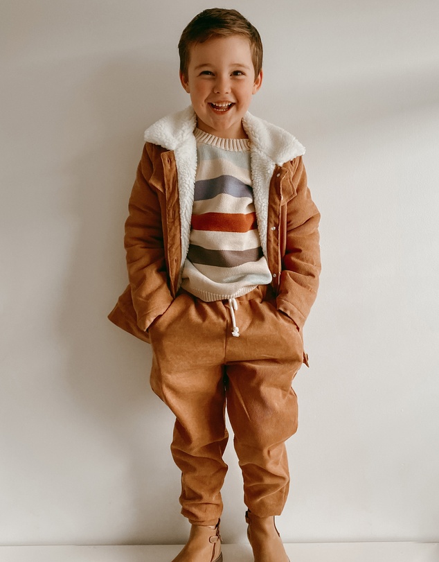 WITH LOVE FOR KIDS - Pilot Cord Jacket - Kids