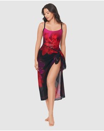 Miraclesuit Swimwear  - Petali Rosa Sarong Beach Coverup