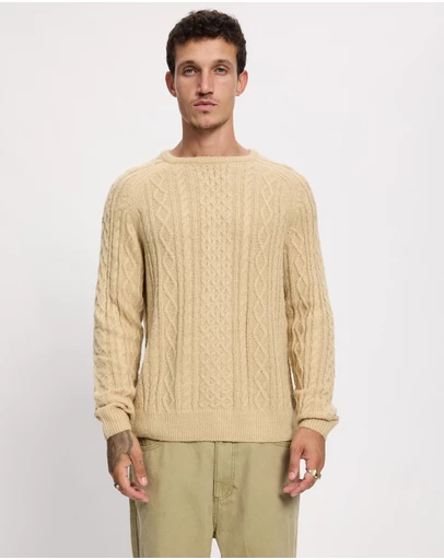 Rhythm - Mohair Fishermans Knit