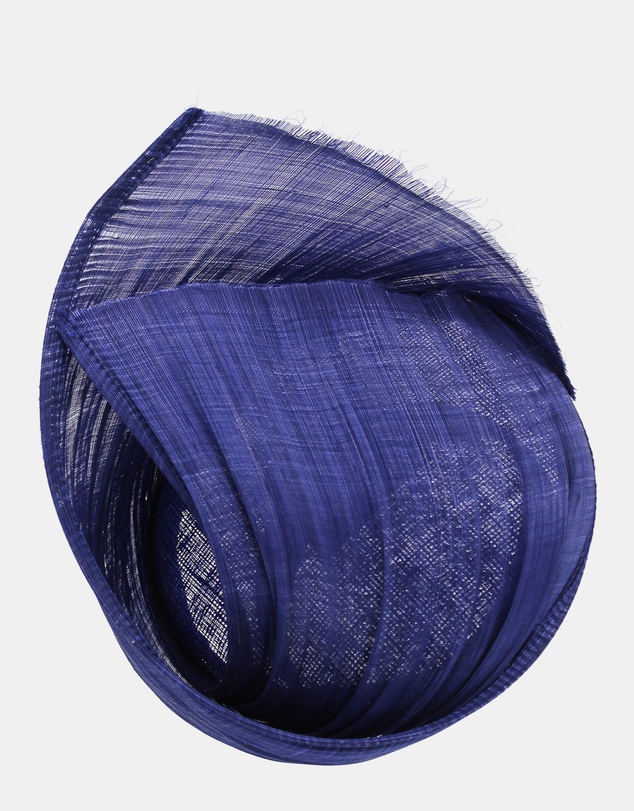 Morgan & Taylor - Vanya Fascinator in Cobalt Blue