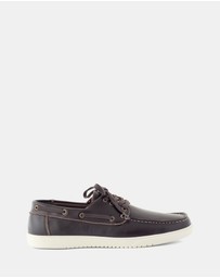 Uncut - Bowline Leather Boat Shoes