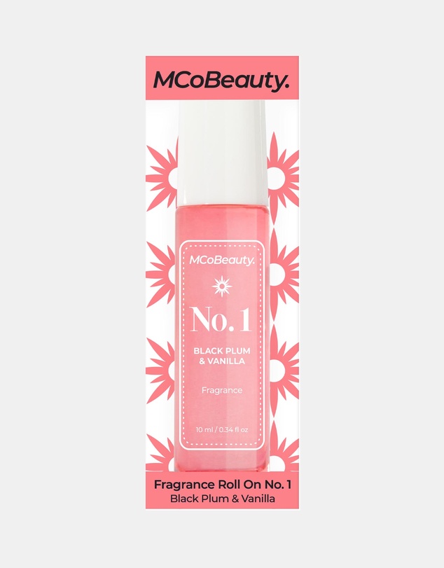 MCoBeauty - Roll-On Fragrance Hair & Body 10mL - No.1 (Black Plum & Vanilla)