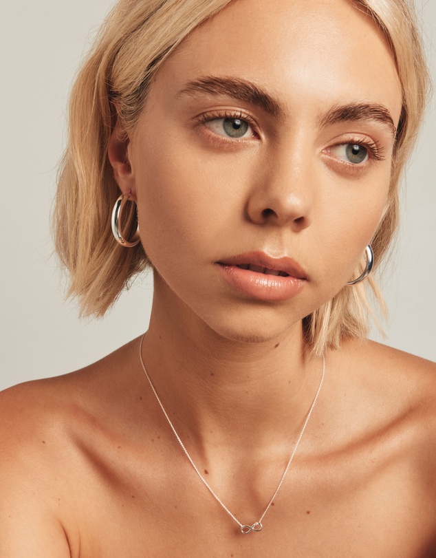 Michael Hill - 25mm Hoop Earrings in Sterling Silver
