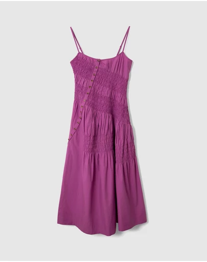 Damson Madder - Lyra Midi Dress