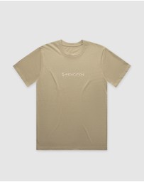 Banabae - Shreducation Adults Organic Cotton Tee - Tan
