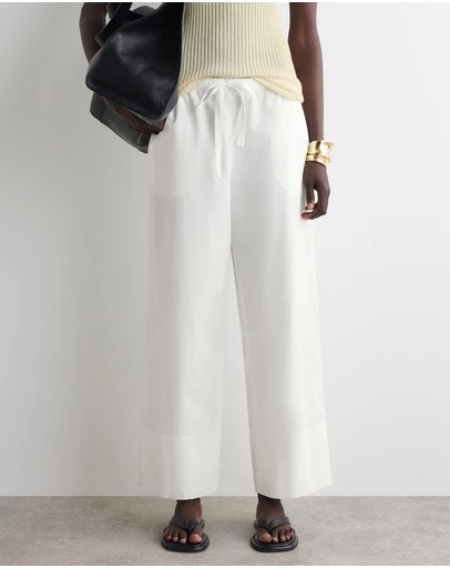 COS - Drawstring Cotton Trousers