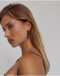 CENDRE - Primrose Earrings | Black