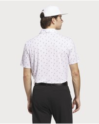 adidas Performance - Golf Ultimate365 Printed Mesh Polo Shirt Mens