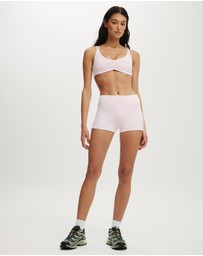 Cotton On Body Active - Ultra Soft Scrunch Front Strappy Crop