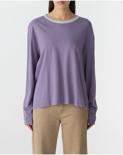 Heritage Purple & Grey Marle