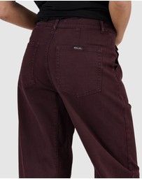 Rolla's - Gigi Barrel Jean - Trade Dark Cherry