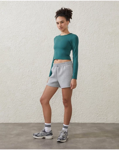 Cotton On Body Active - Ultra Soft Fitted Long Sleeve Top