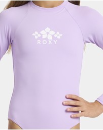 Roxy - Girls 4 to 16 Solid Active One Piece Rash Vest