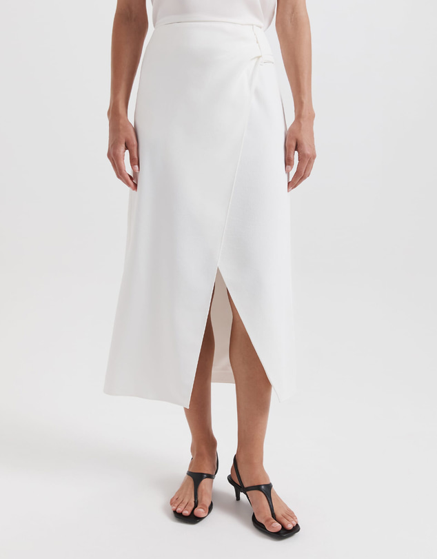 SABA - Dharma Drape Midi Skirt