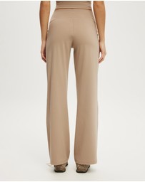 Cotton On Body Active - Ultra Soft Tie Front Wide Leg Pant