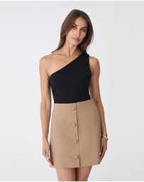 Forcast - Holly Bamboo One Shoulder Top