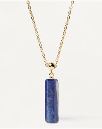 PDPAOLA - Charm Necklace Lapis Lazuli Charm