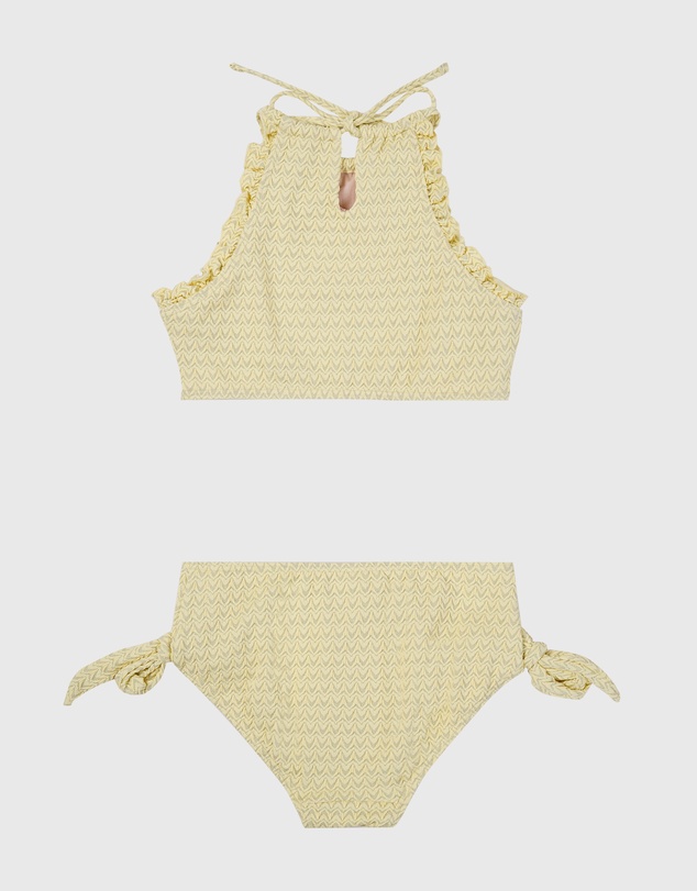 Aqua Blu Kids - Stepping Stones Halter Neck Bikini Set - Kids