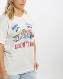 Vintage by The Real Deal - Pre Loved - 1989 World Series 'Oakland A's v Giants' Tee