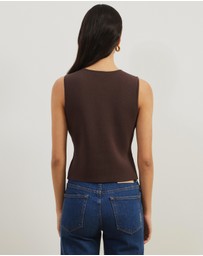 Atmos&Here - Bella Compact Knit Vest