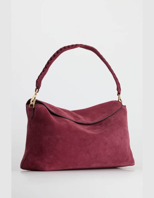 Evity - Clara Large Suede Leather Shoulder