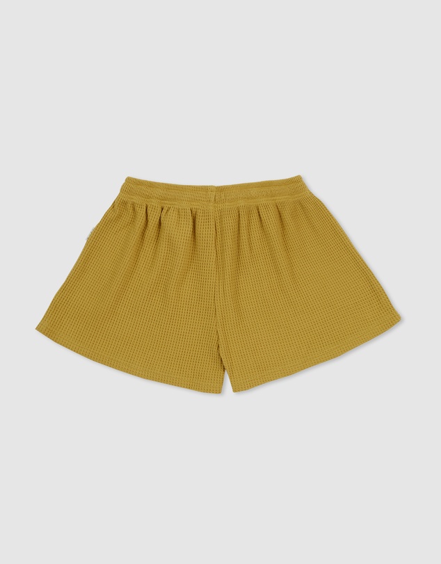 Olive & The Captain - Moss Waffle Wide Shorts