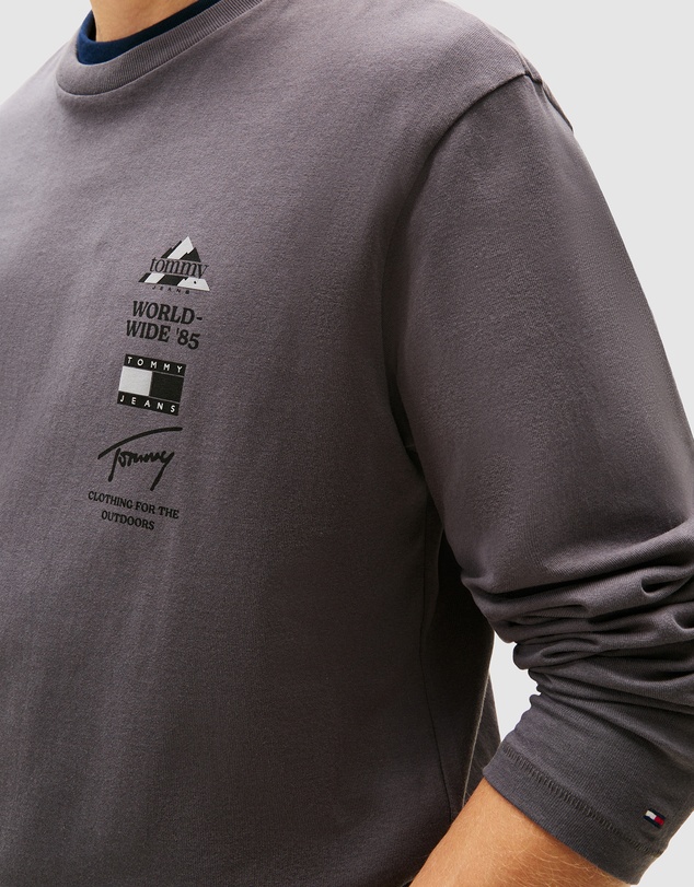 Tommy Jeans - Relaxed Peaks LS Tee